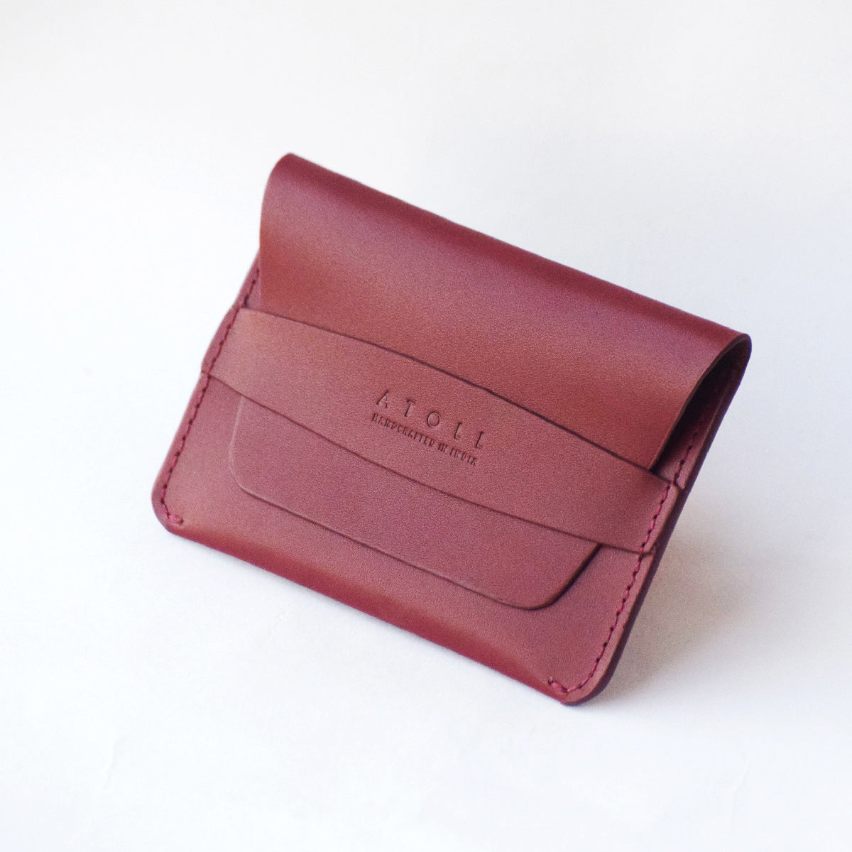 Greece Burgundy Wallet