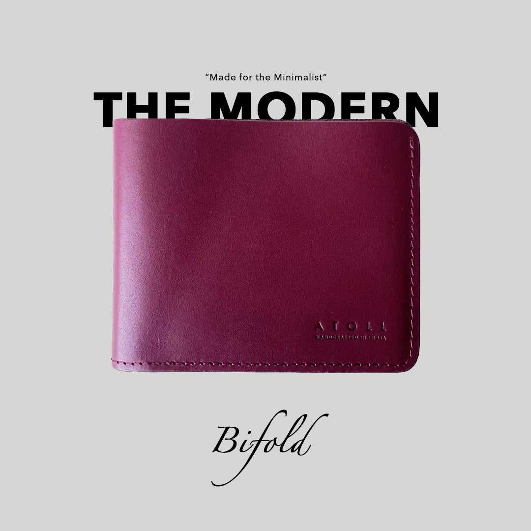 Abel Bifold Burgundy