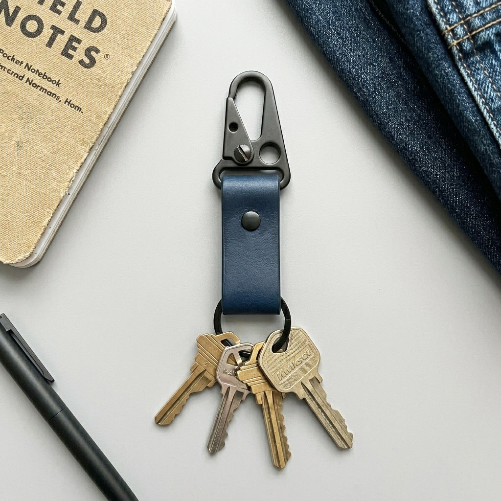 Navy Keychain