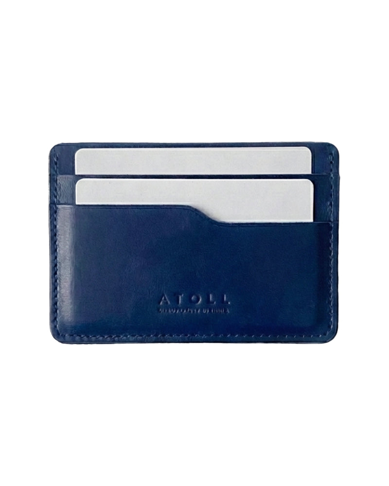 Derby Navy Card Wallet
