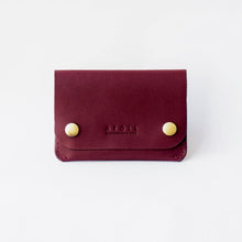 Load image into Gallery viewer, Petra Rivet Wallet - Burgundy
