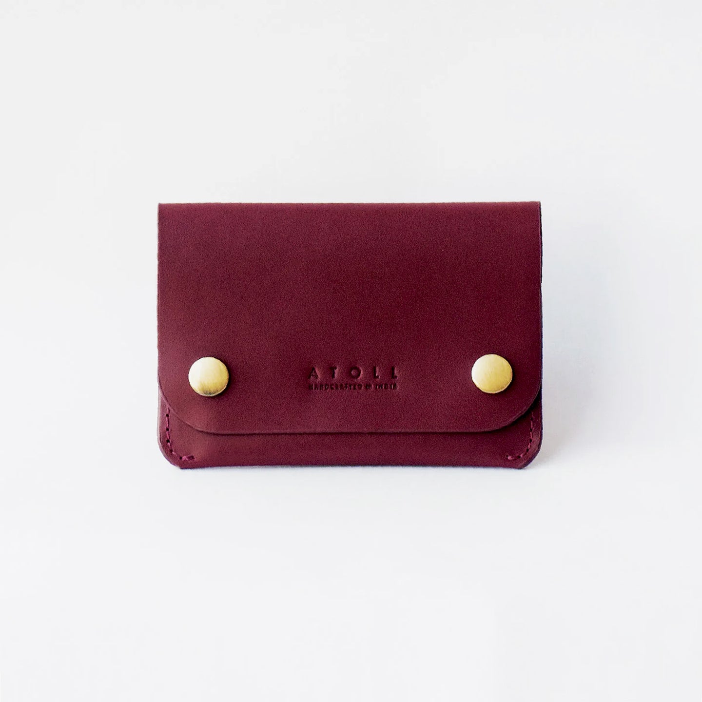 Petra Rivet Wallet - Burgundy