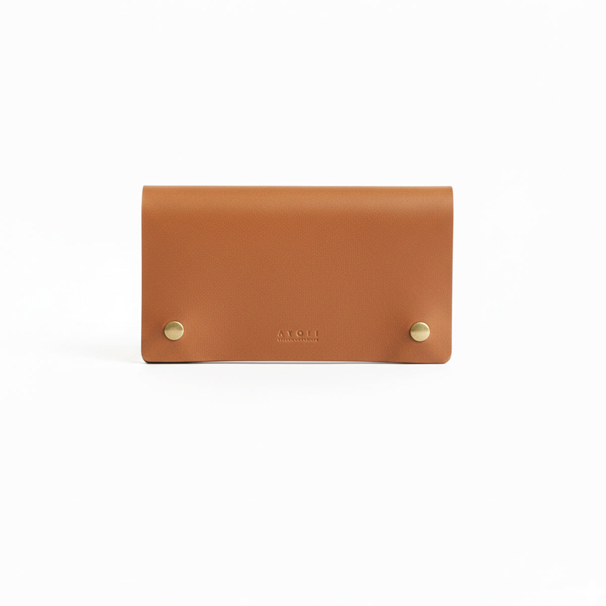 Moulin Tan Clutch with shoulder belt