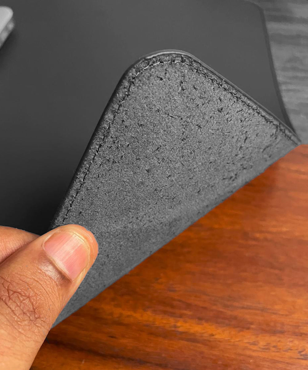 Leather Deskmat Black