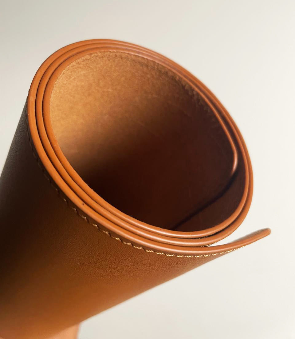 Leather Deskmat Tan