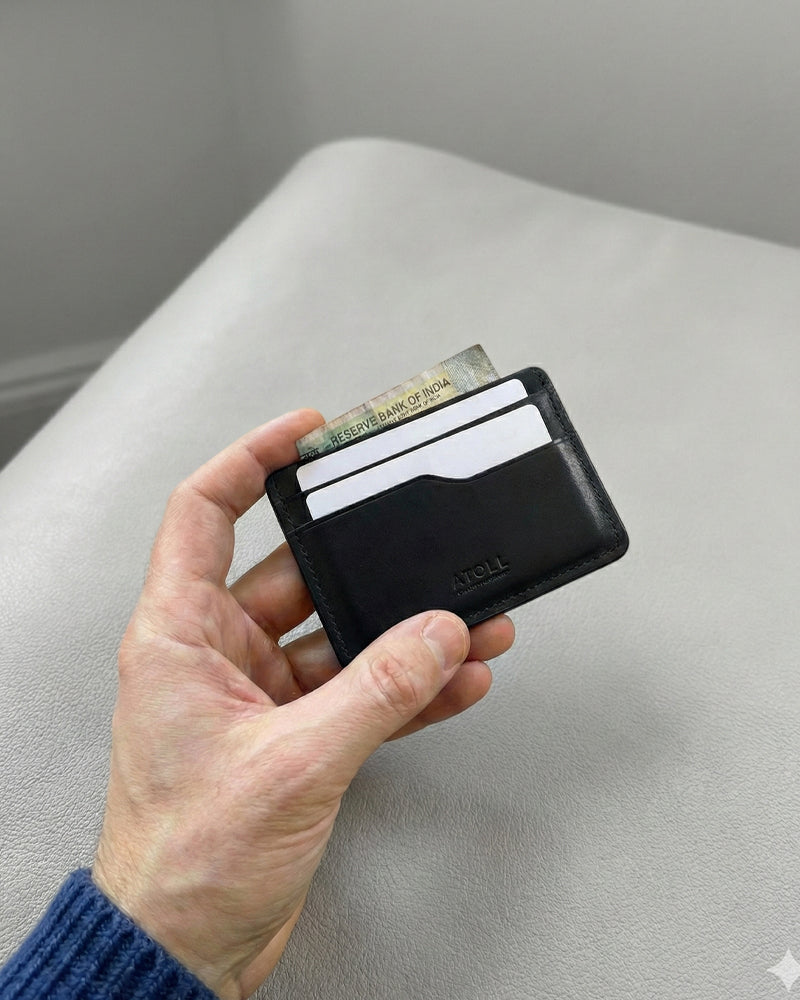 Derby Black Card Holder