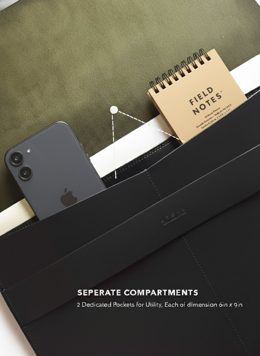 Atlas -Leather Mcbook Sleeve