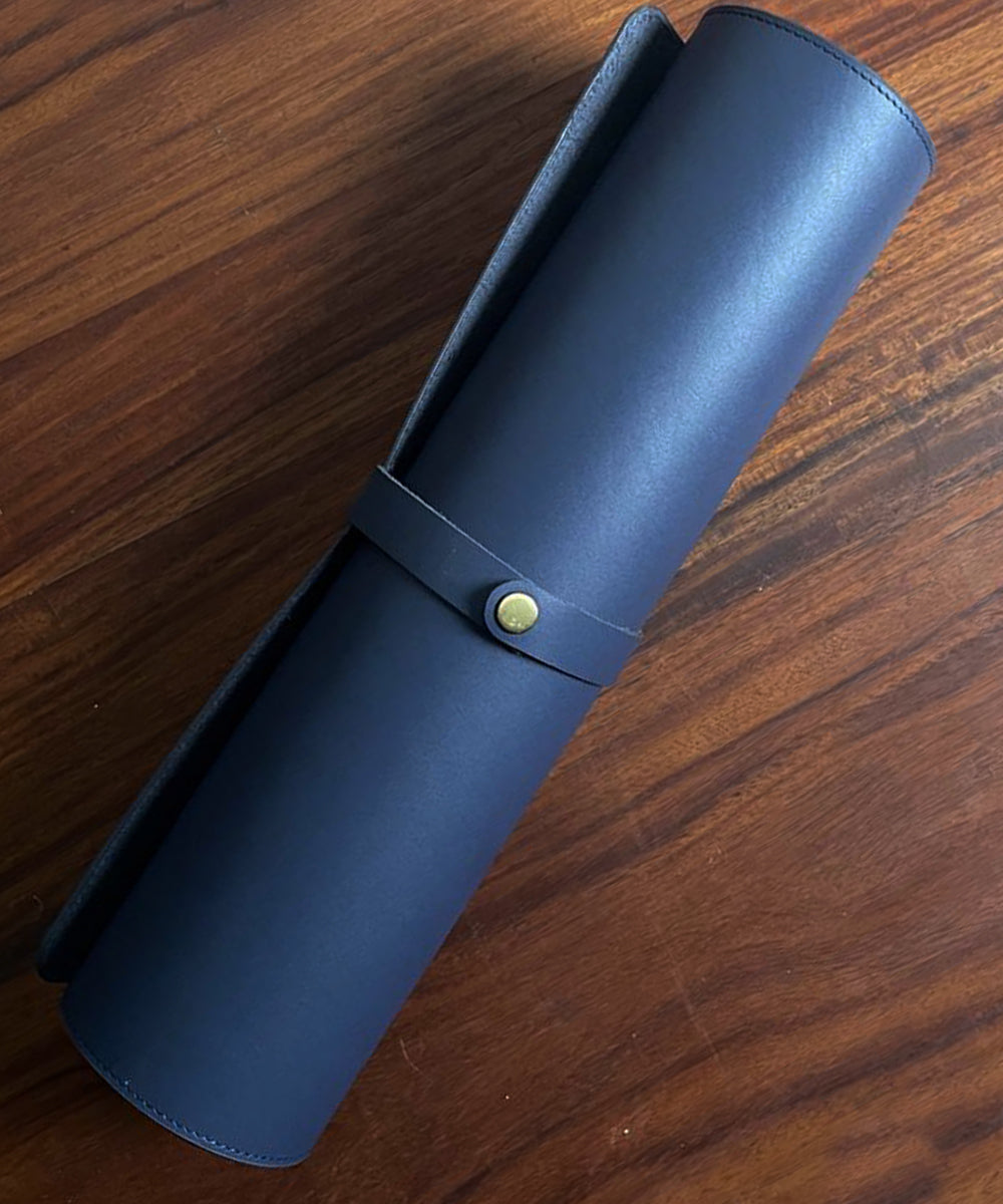 Leather Deskmat Navy