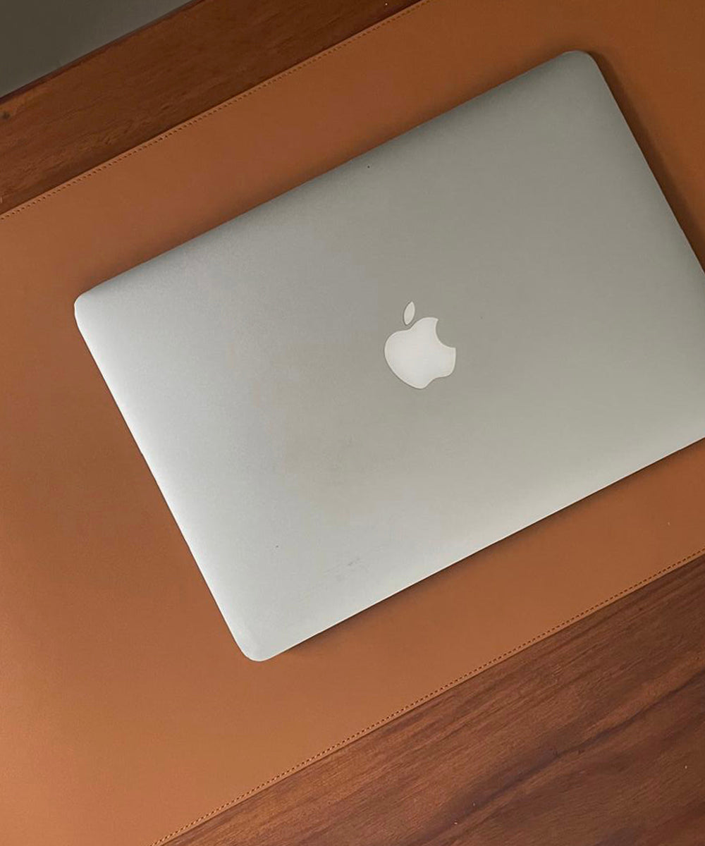 Leather Deskmat Tan