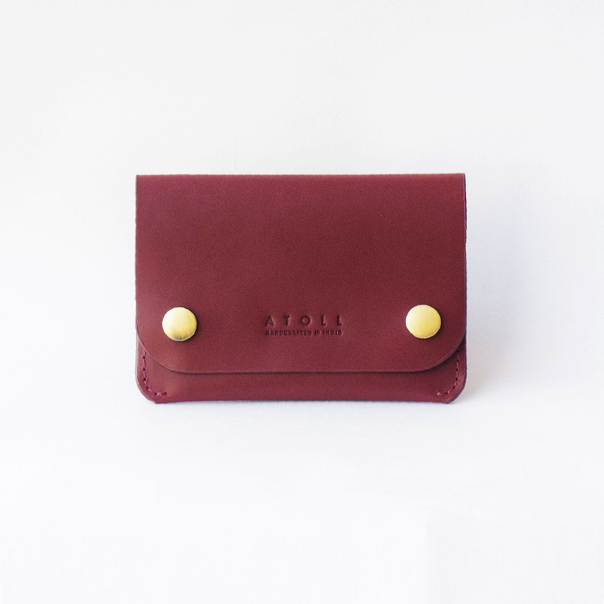 Petra Rivet Wallet - Burgundy – Atoll