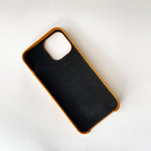 Load image into Gallery viewer, Full Grain Leather iPhone Case - Black
