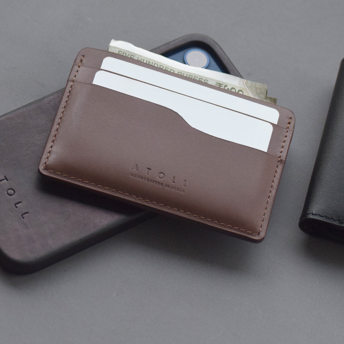 Derby Brown Card Holder