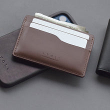 Load image into Gallery viewer, Derby Credit Card Holder - Chocolate Brown
