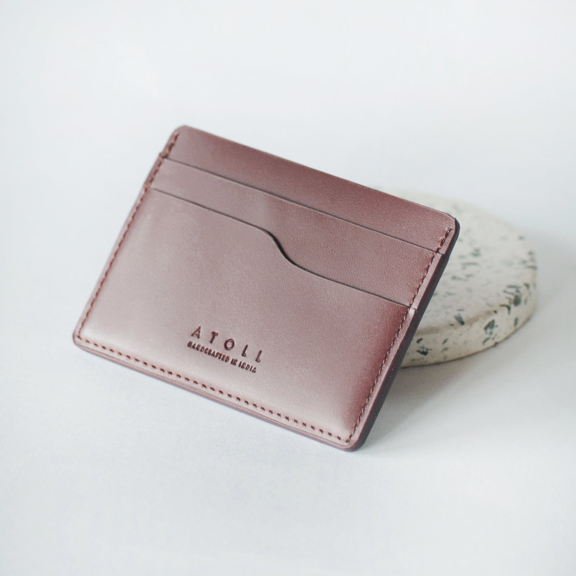 Derby Brown Card Holder