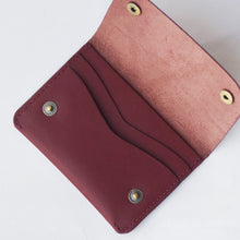 Load image into Gallery viewer, Petra Rivet Wallet - Burgundy
