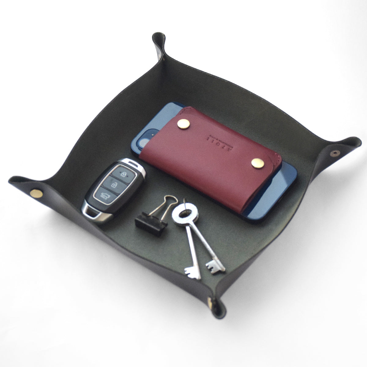 Milos - Leather Tray